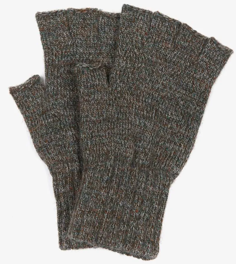 Barbour Lambswool Fingerless Gloves -1